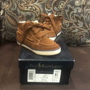 Boys Ralph Lauren Polo mid shoe SOLD